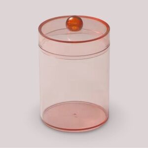 NEW Set of 20 pink acrylic canisters from Target